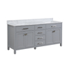 72 inch blue free standing Bathroom Vanity