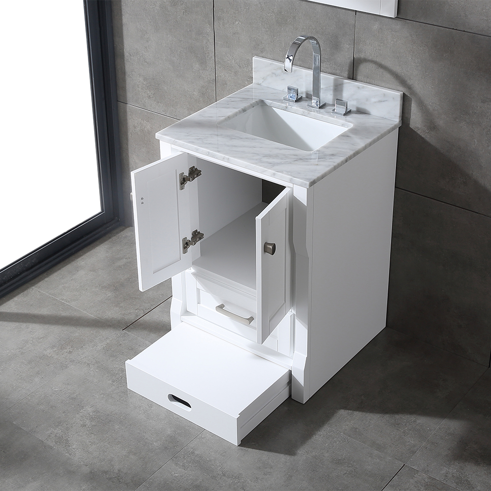 24 inch modern grey Bathroom Vanity