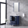 small blue free standing Bathroom Vanity