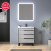 30 inch small grey Bathroom Vanity