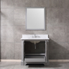 36inch grey single sink Bathroom Vanity