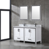60 inch double grey Bathroom Vanity for floor
