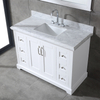 48 inch white vintage free standing Bathroom Vanity
