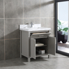 30 inch gray free standing Bathroom Vanity