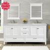72 inch white free standing Bathroom Vanity
