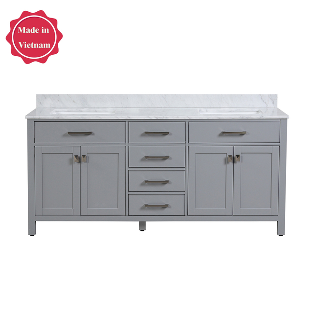 72 inch blue free standing Bathroom Vanity