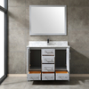 antique grey free standing Bathroom Vanity