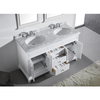 white free standing Bathroom Vanity