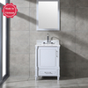 small gray floor mounted Bathroom Vanity
