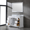 48 inch white vintage free standing Bathroom Vanity