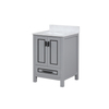 24 inch gray free standing Bathroom Vanity