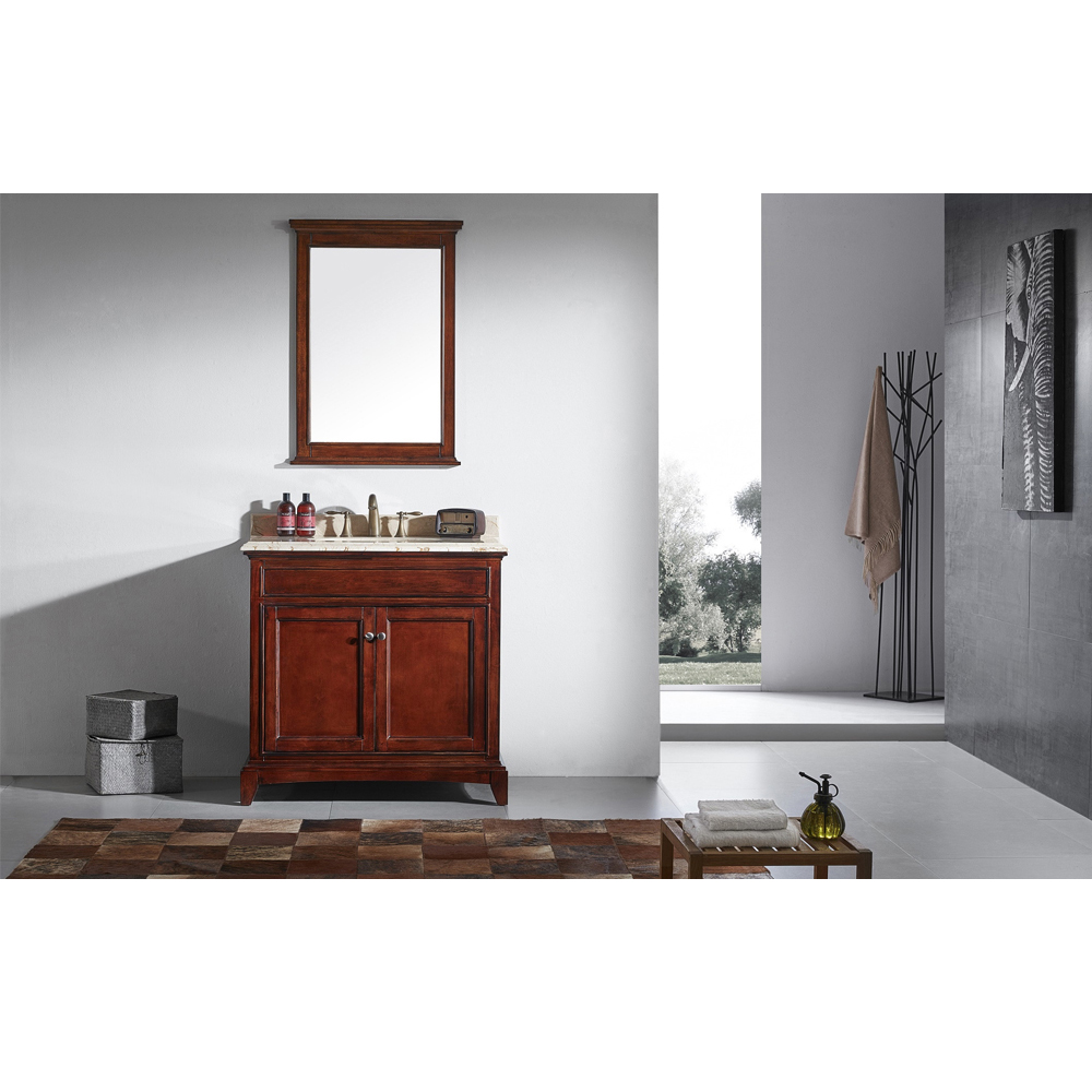 36 inch mahogany free standing Bathroom Vanity