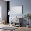 48 inch traditional grey wood Bathroom Vanity
