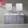 72 inch grey free standing Bathroom Vanity