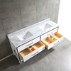 72 inch corner white Bathroom Vanity