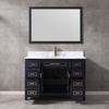 48 inch navy blue free standing Bathroom Vanity