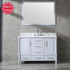 antique 48 inch grey Bathroom Vanity