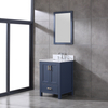 small 24 inch navy blue Bathroom Vanity