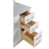 48 inch small white Bathroom Vanity