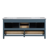 72 inch antique blue wall mounted Bathroom Vanity