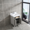 24 inch grey corner Bathroom Vanity