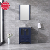 small blue free standing Bathroom Vanity