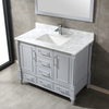 antique grey free standing Bathroom Vanity