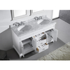 vintage white free standing Bathroom Vanity