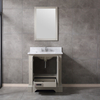 30 inch modern greige Bathroom Vanity with sink