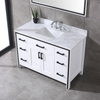 48 inch single white Bathroom Vanity with sink