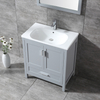 30 inch grey single sink Bathroom Vanity