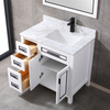 36 inch wood white Bathroom Vanity with sink