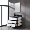 30 inch white vintage floor mounted Bathroom Vanity