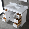 48 inch white vintage free standing Bathroom Vanity