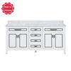 72 inch antique white Bathroom Vanity