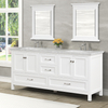 72 inch white free standing Bathroom Vanity