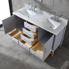 60 inch grey floor mounted Bathroom Vanity