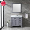 small 36 inch grey Bathroom Vanity