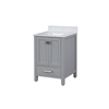 modern 24 inch gray Bathroom Vanity