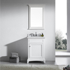 traditional white floor mounted Bathroom Vanity