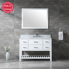 small 48 inch white Bathroom Vanity