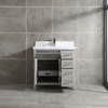 36 inch gray free standing Bathroom Vanity
