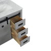 30 inch grey traditional free standing Bathroom Vanity