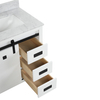 30 inch white vintage free standing Bathroom Vanity
