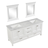 72 inch white free standing Bathroom Vanity