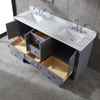 72 inch grey free standing Bathroom Vanity