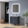 30 inch navy blue free standing Bathroom Vanity