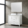 42inch white corner Bathroom Vanity