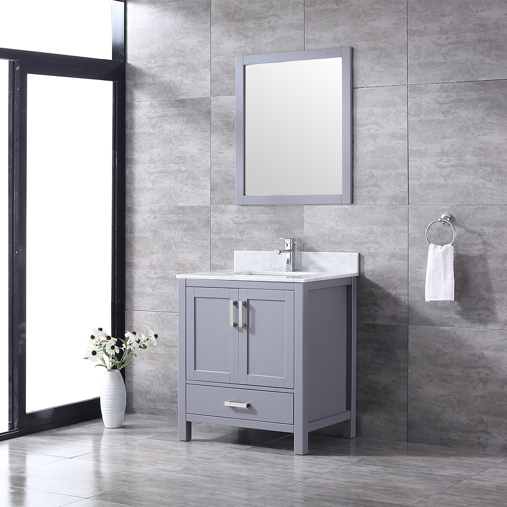 small 30 inch gray Bathroom Vanity