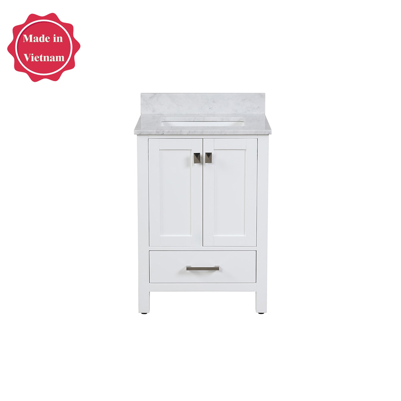 24 inch traditional white Bathroom Vanity